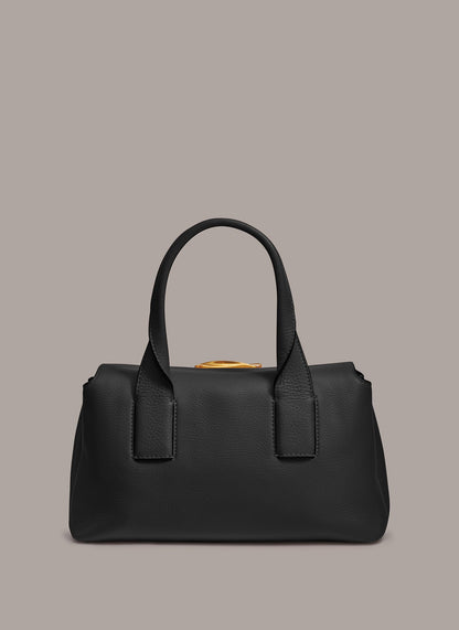AMAGANSETT LEATHER SATCHEL BAG