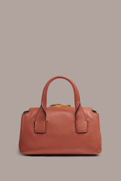AMAGANSETT LEATHER MINI SATCHEL BAG