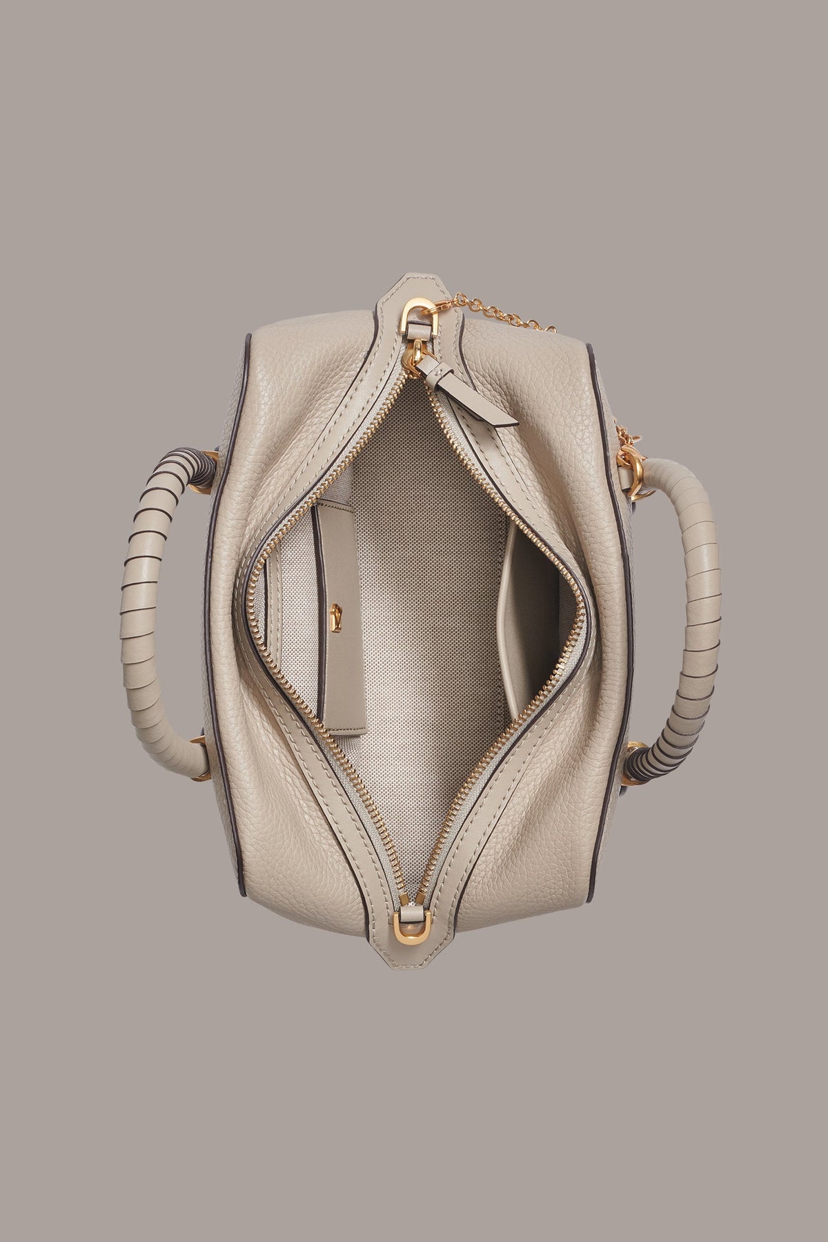 CHANTILLY LEATHER MINI SATCHEL BAG