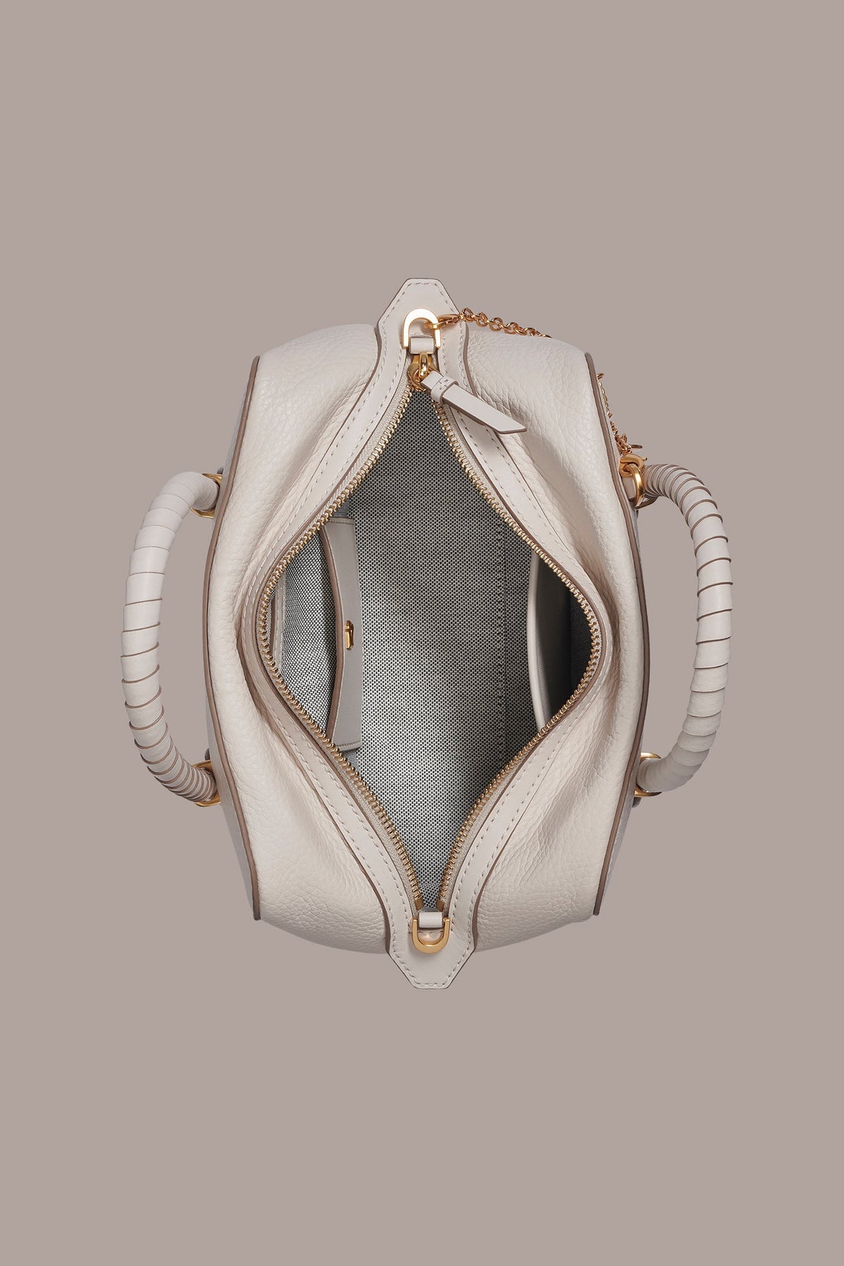 CHANTILLY LEATHER MINI SATCHEL BAG