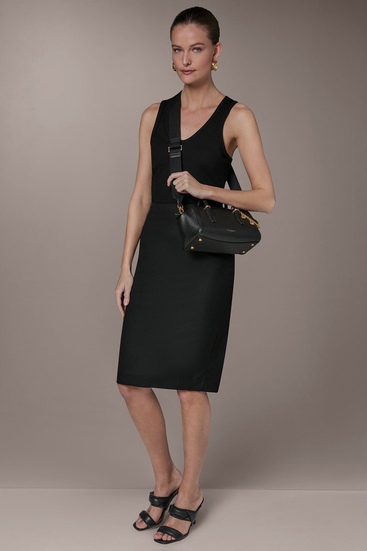 CHANTILLY LEATHER MINI SATCHEL BAG