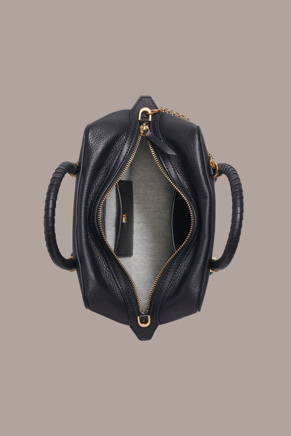CHANTILLY LEATHER MINI SATCHEL BAG