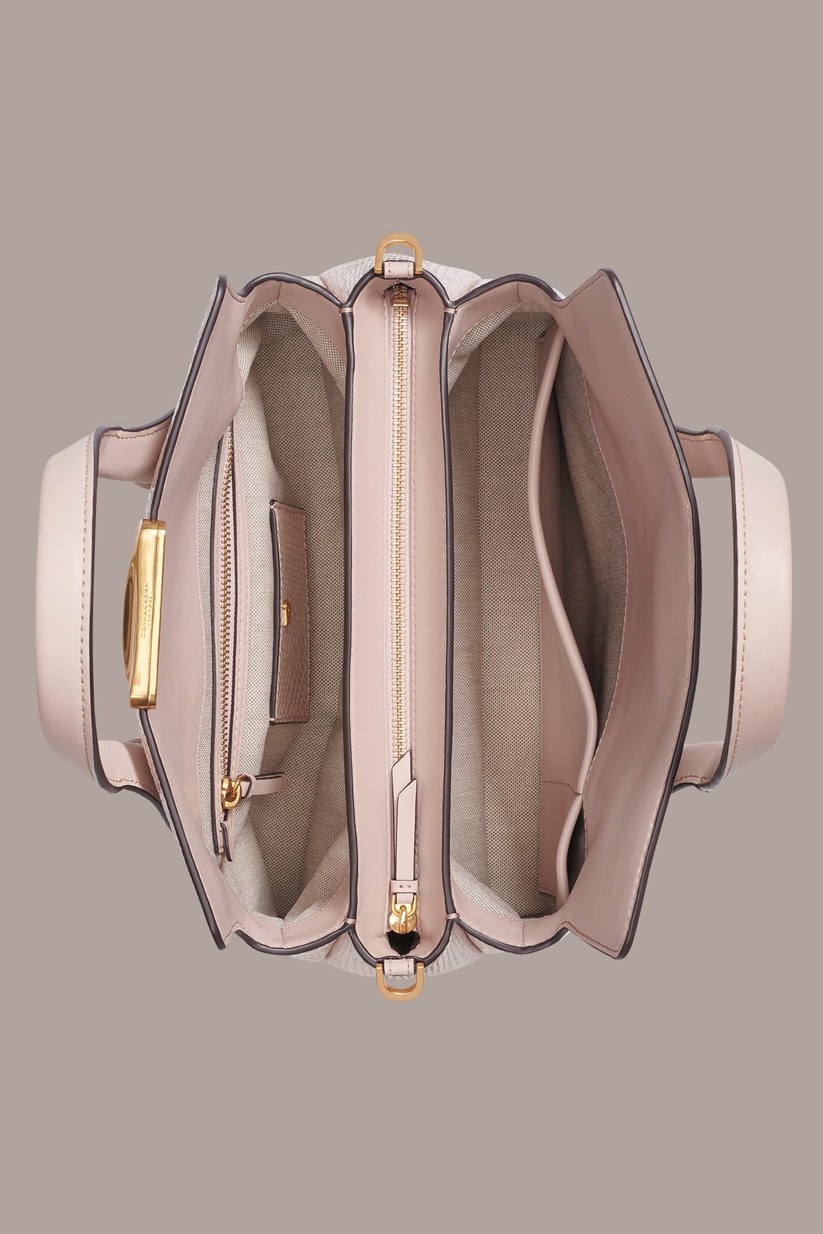 AMAGANSETT SNAKE-EFFECT LEATHER SATCHEL BAG