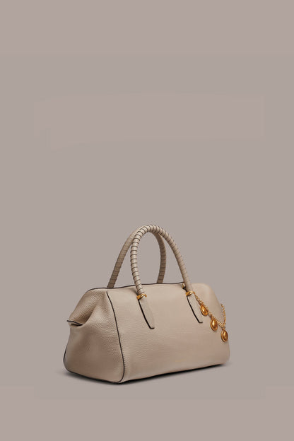 CHANTILLY LEATHER SATCHEL BAG