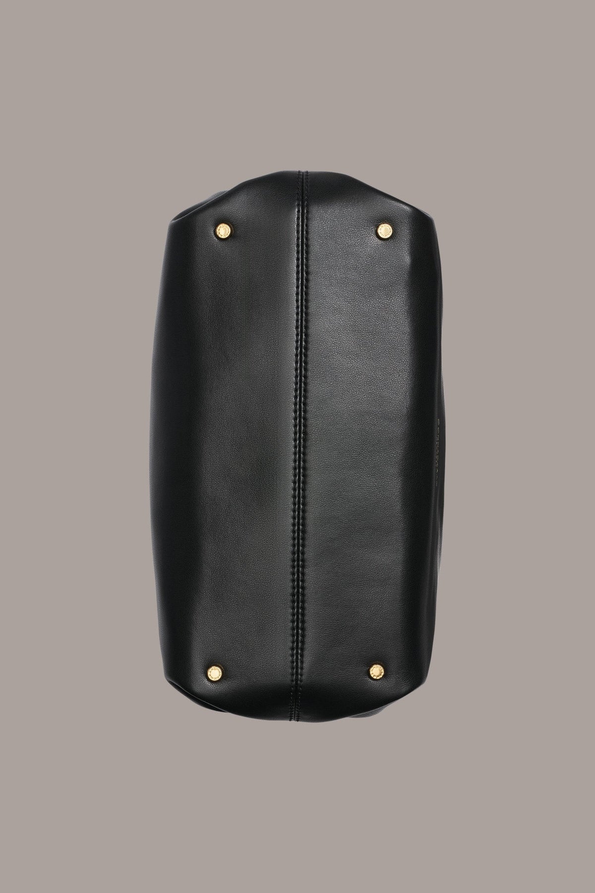 POPLIN LEATHER SATCHEL BAG