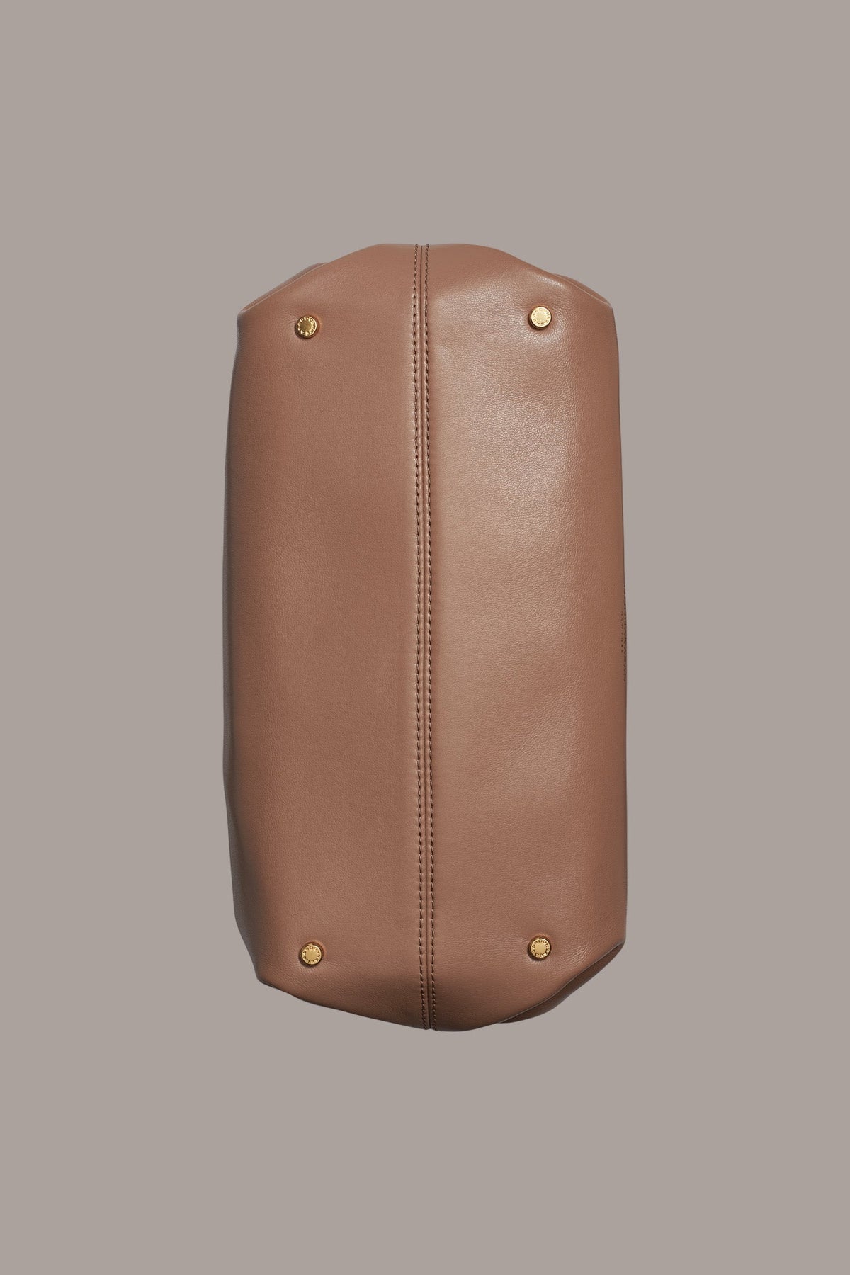 POPLIN LEATHER SATCHEL BAG