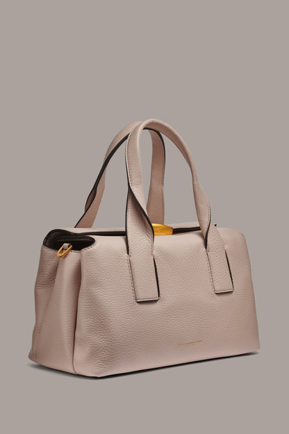 AMAGANSETT LEATHER SATCHEL BAG