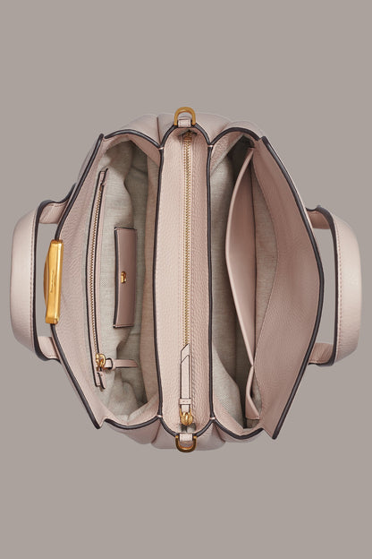 AMAGANSETT LEATHER SATCHEL BAG