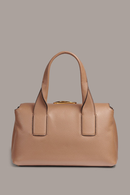 AMAGANSETT LEATHER SATCHEL BAG