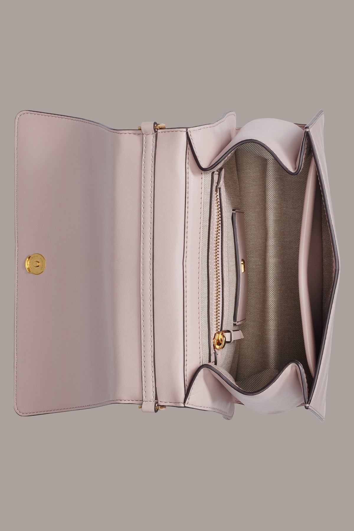 TULLE GOLD-TRIMMED SATCHEL BAG