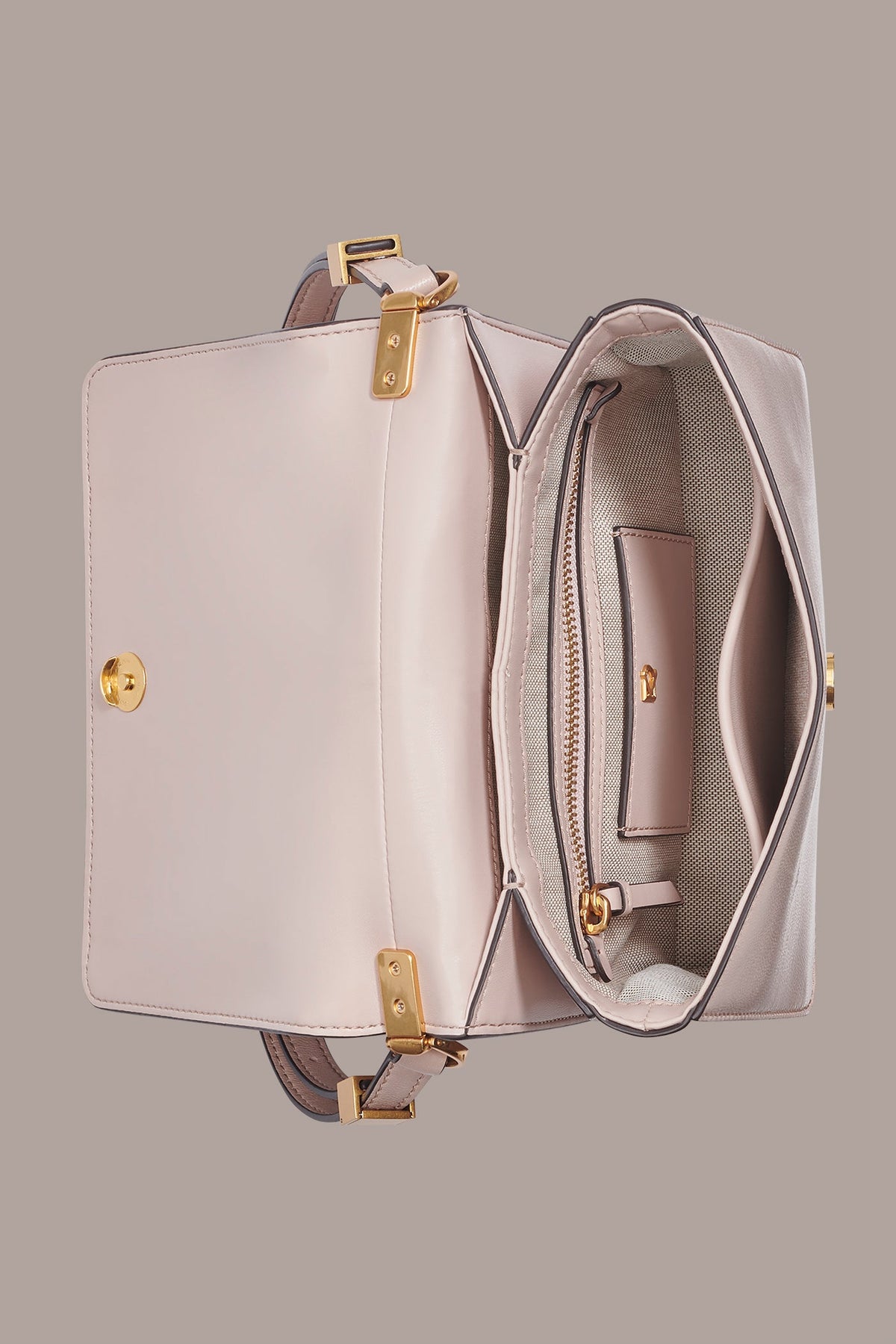 JERICHO FLORAL LEATHER SHOULDER BAG