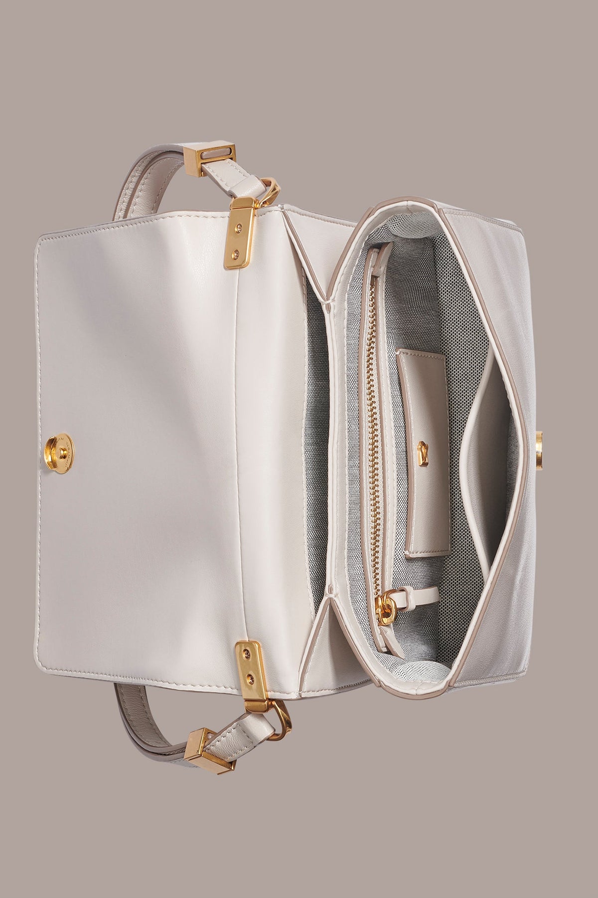 JERICHO FLORAL LEATHER SHOULDER BAG