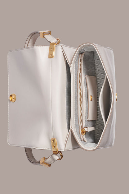 JERICHO FLORAL LEATHER SHOULDER BAG