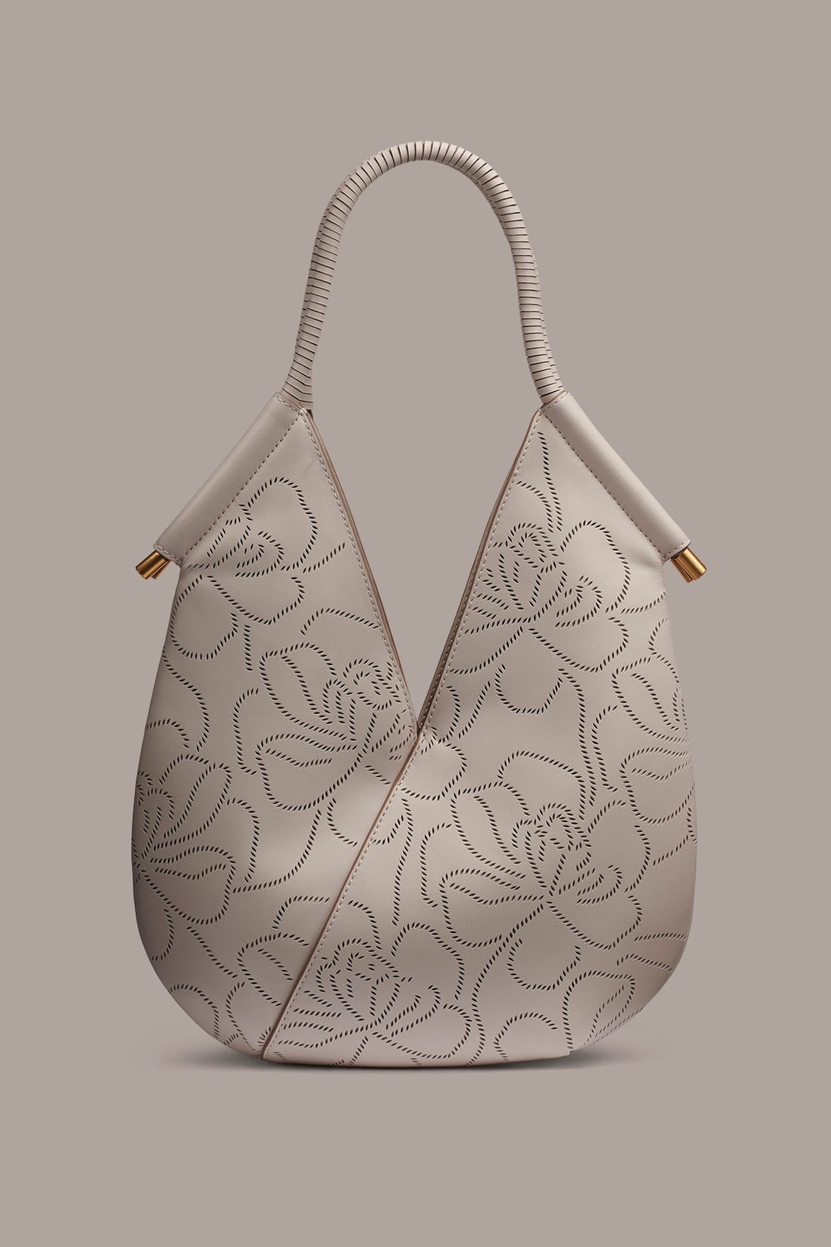 BALDWIN FLORAL LEATHER MINI SHOULDER BAG