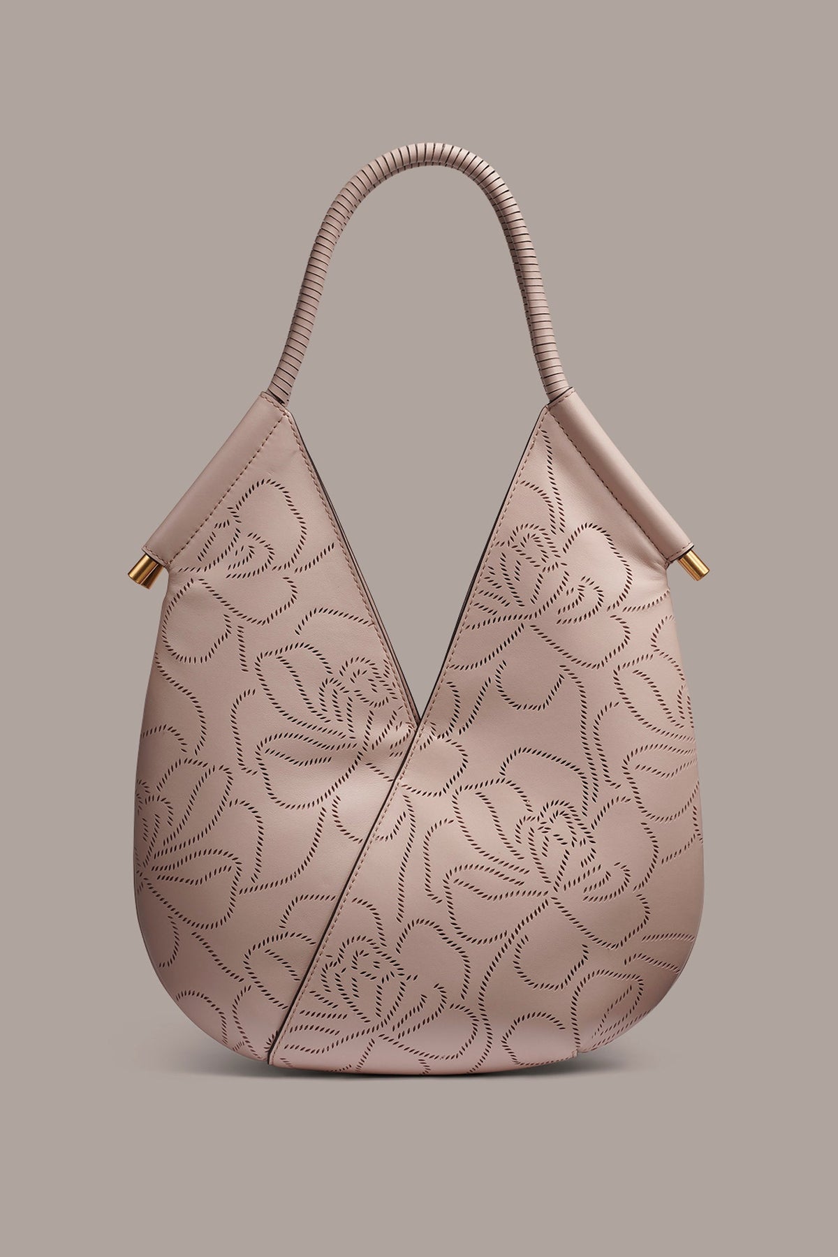 BALDWIN FLORAL LEATHER MINI SHOULDER BAG