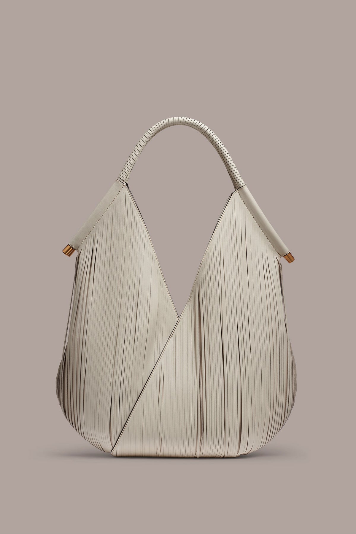 BALDWIN FLORAL LASER-CUT LEATHER LARGE SHOULDER BAG