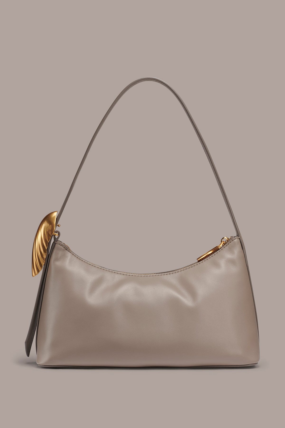 GEORGETTE LEATHER SHOULDER BAG