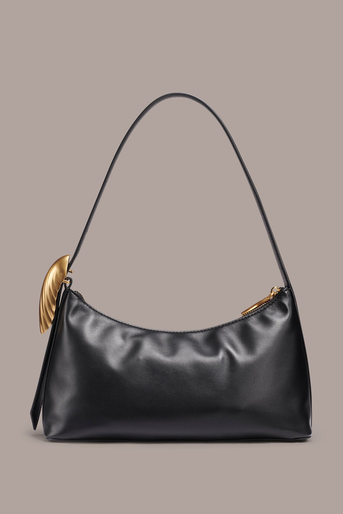GEORGETTE LEATHER SHOULDER BAG