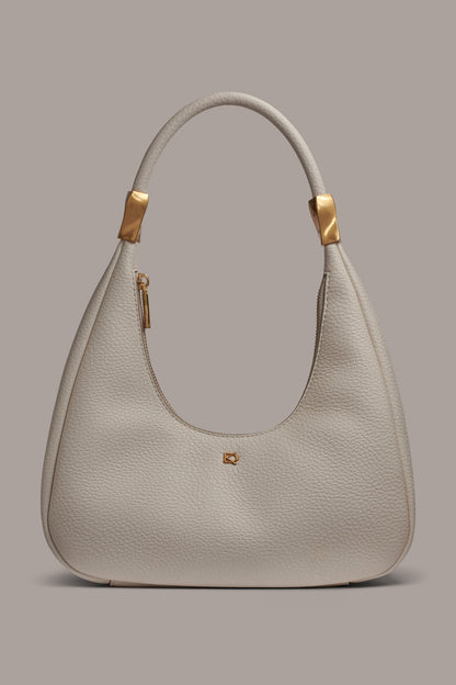 QUOGUE LEATHER SHOULDER BAG