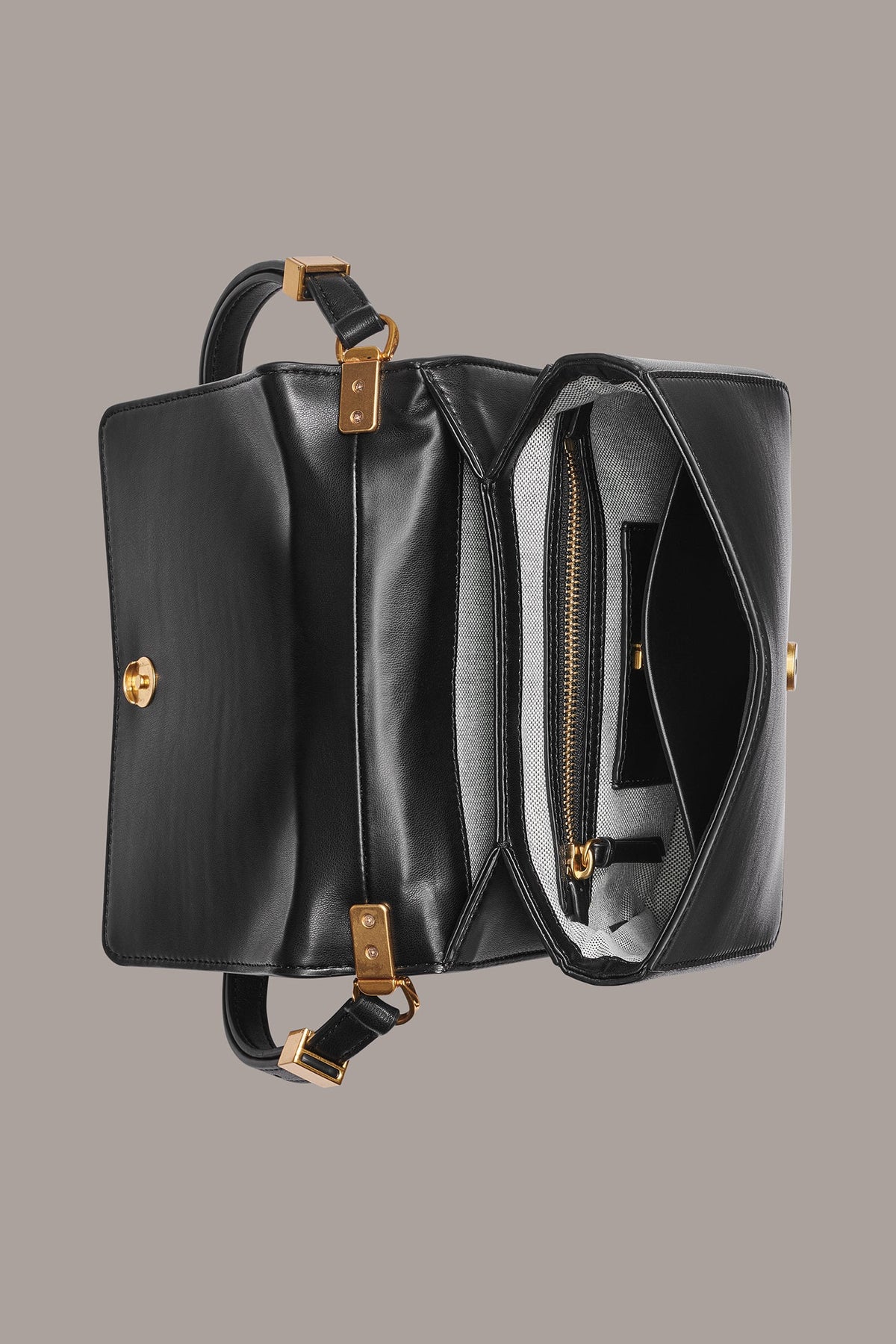 JERICHO LEATHER SHOULDER BAG