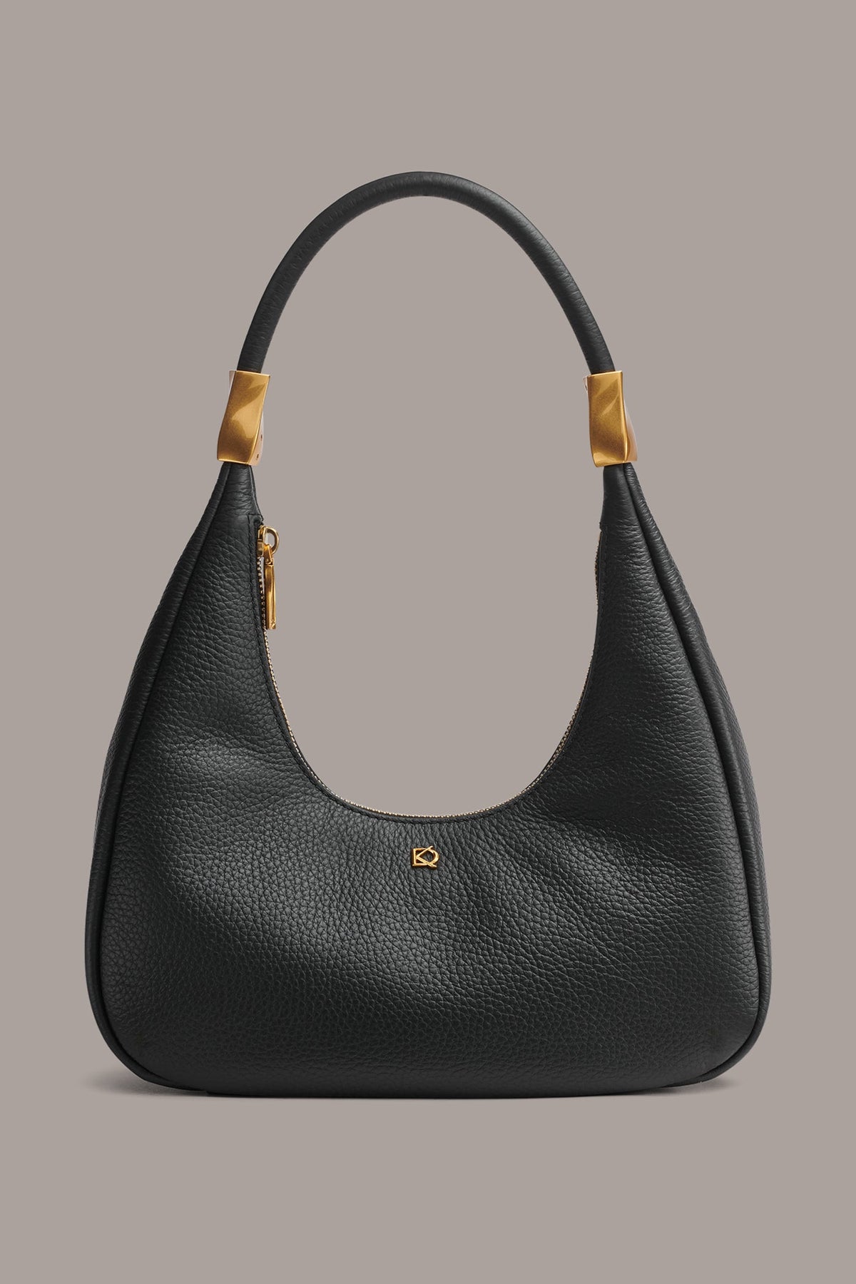 QUOGUE LEATHER SHOULDER BAG