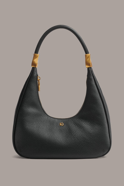 QUOGUE LEATHER SHOULDER BAG