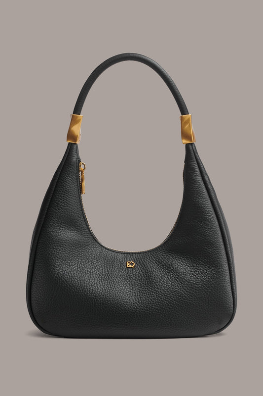 QUOGUE LEATHER SHOULDER BAG