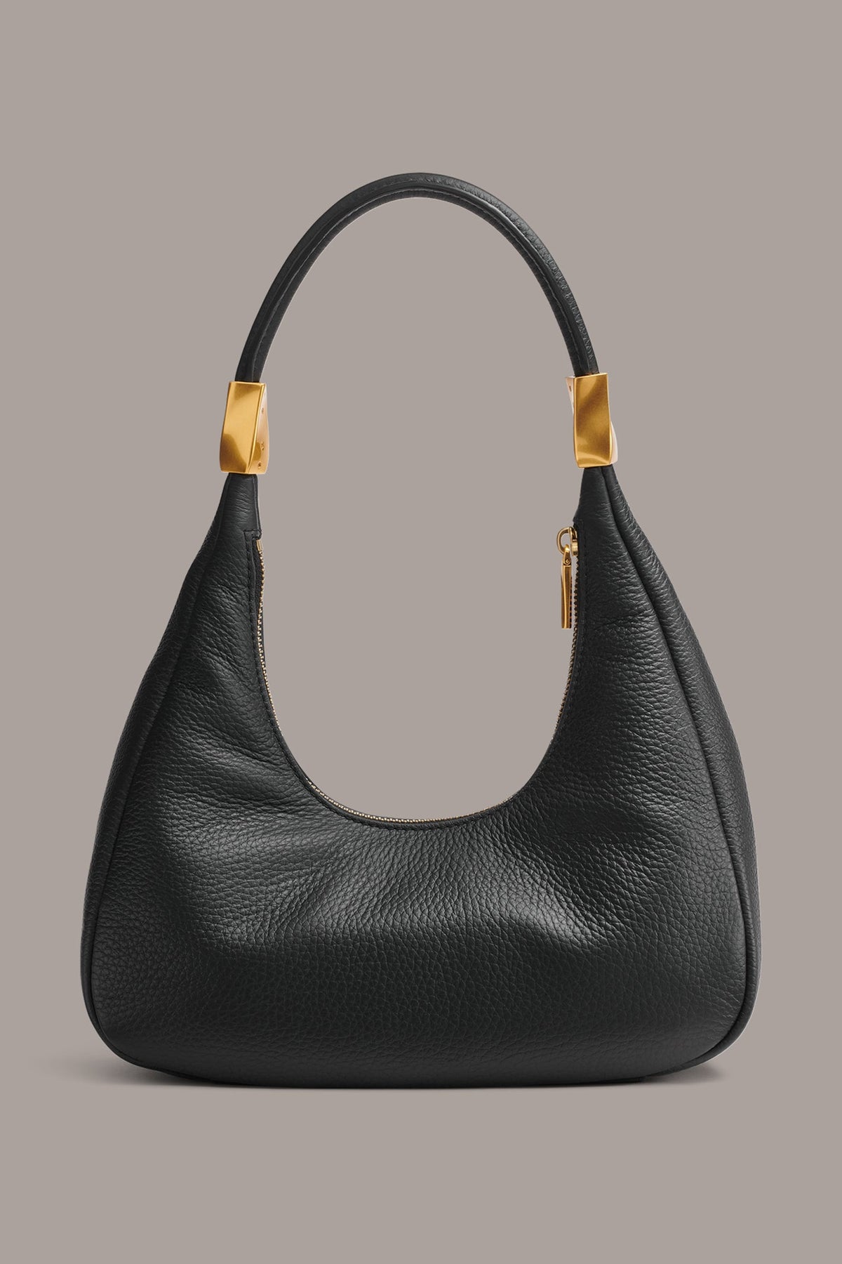 QUOGUE LEATHER SHOULDER BAG