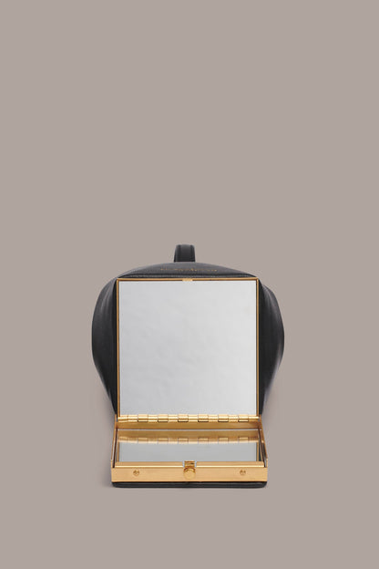SISAL LEATHER CLUTCH