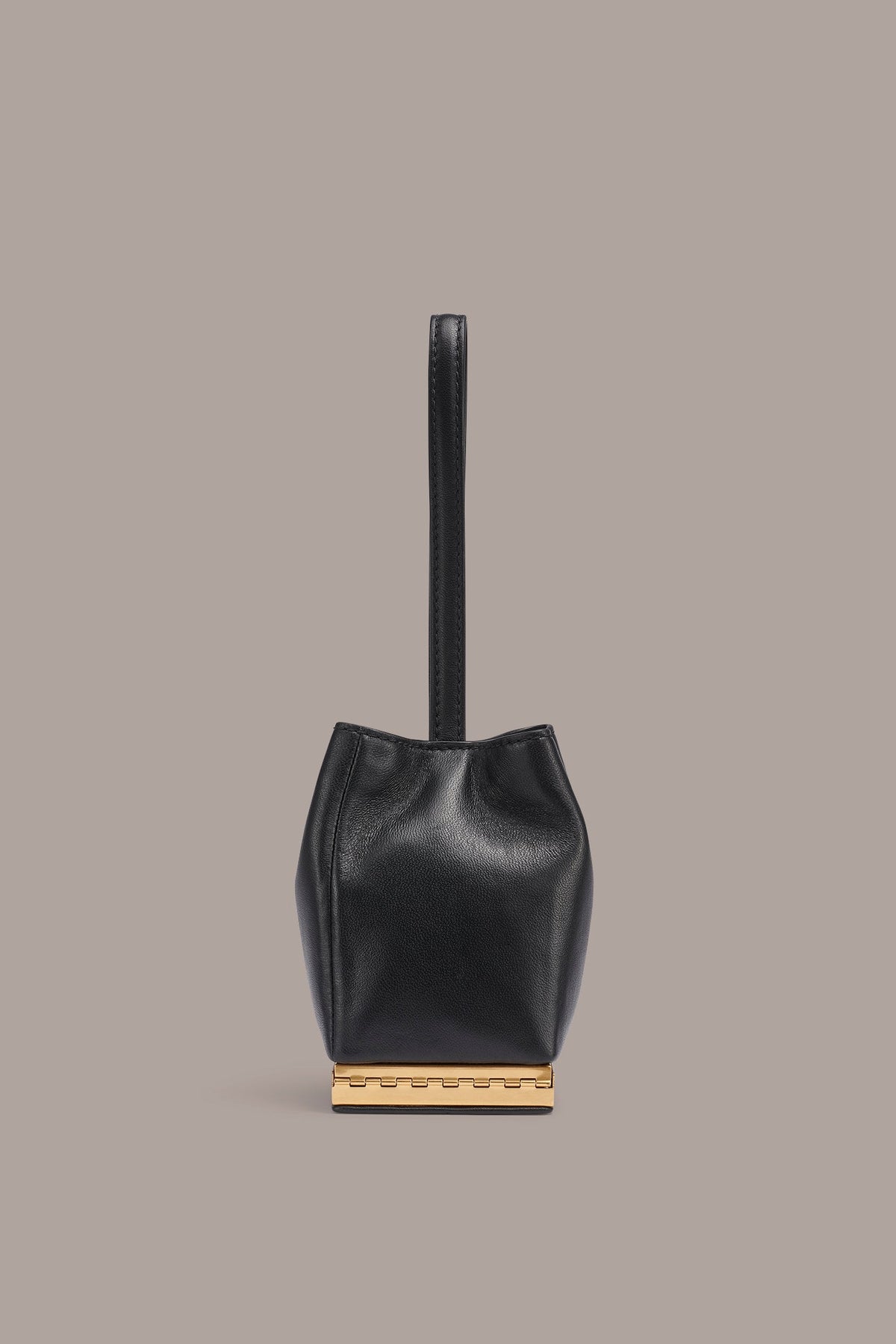 SISAL LEATHER CLUTCH