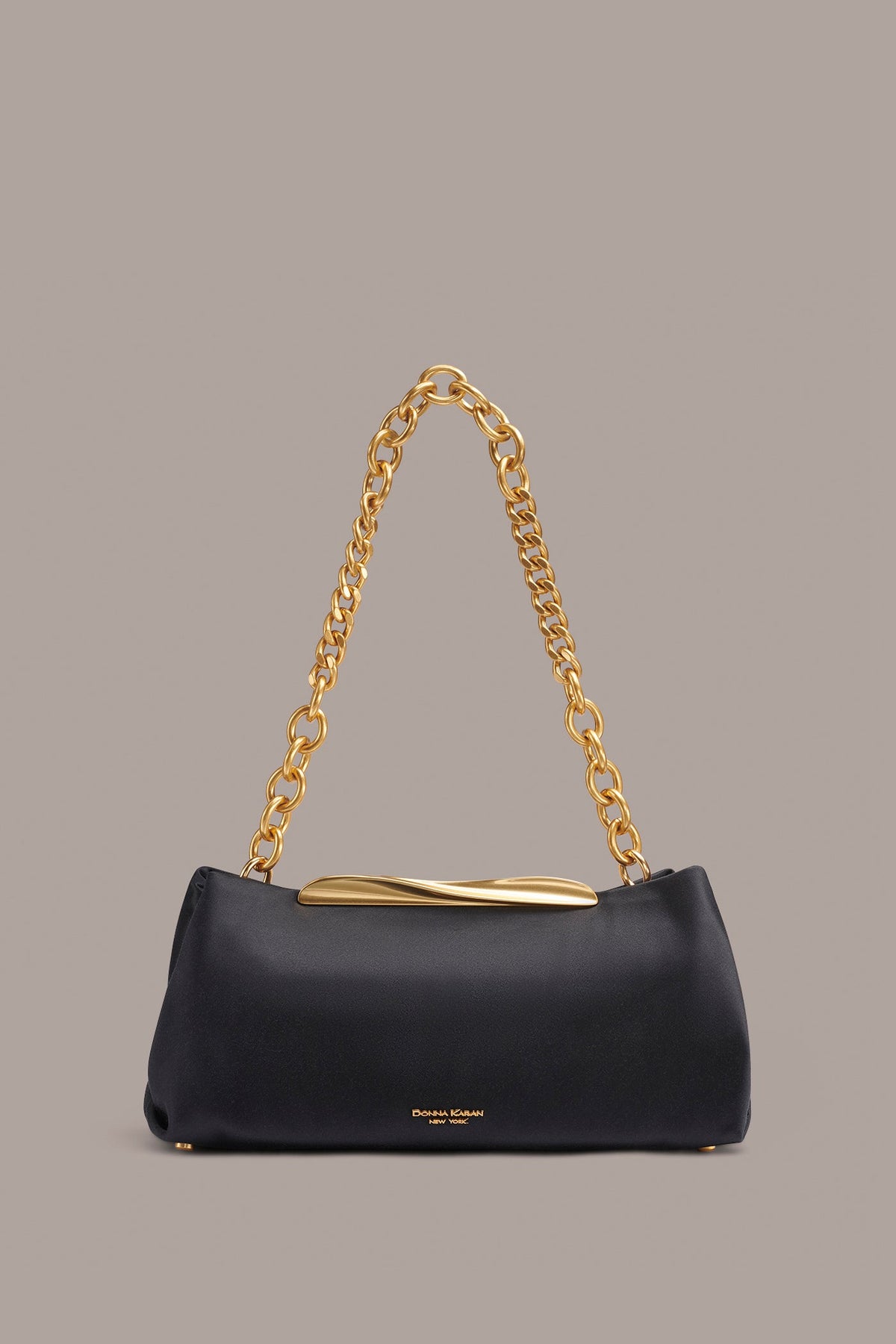 POPLIN SATIN CLUTCH