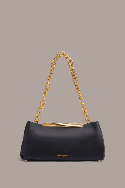 POPLIN SATIN CLUTCH