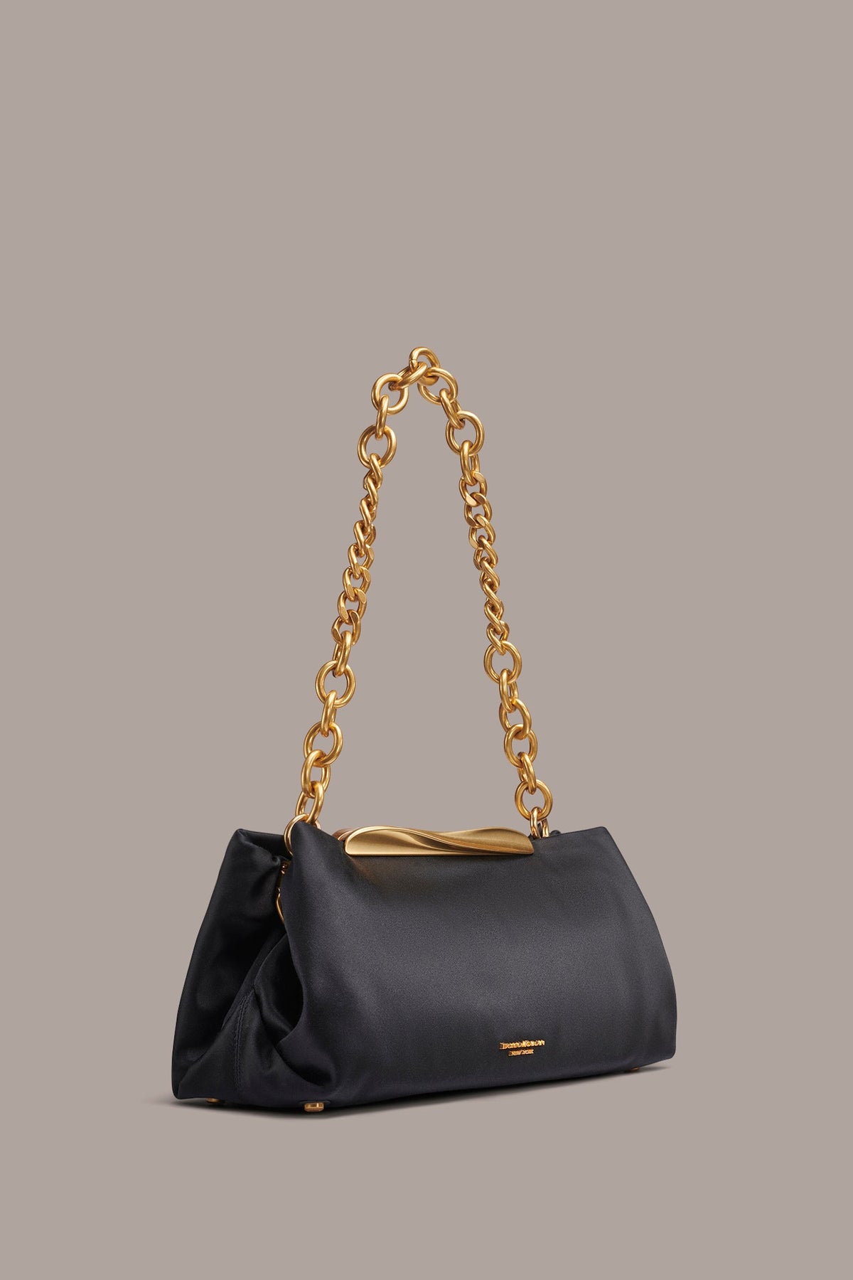 POPLIN SATIN CLUTCH