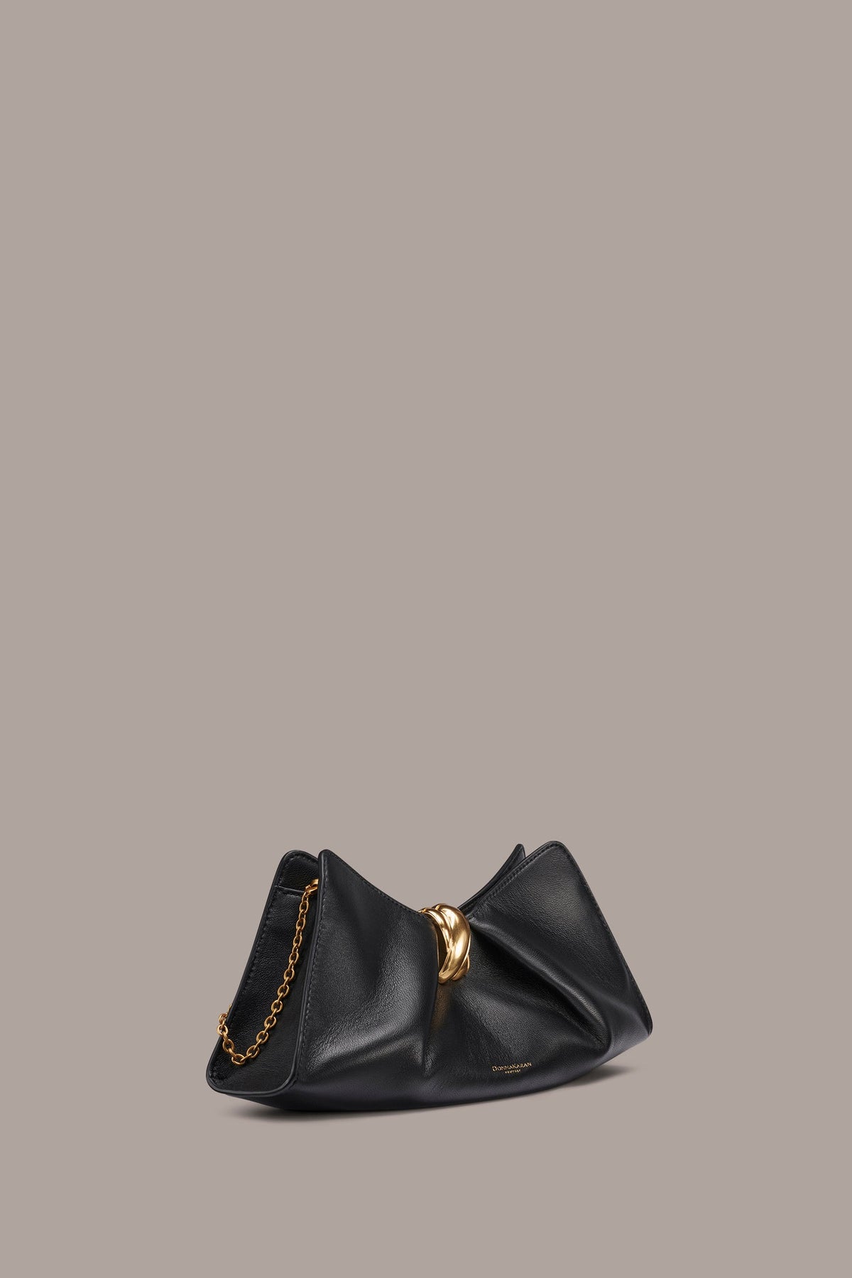CASHMERE LEATHER CLUTCH