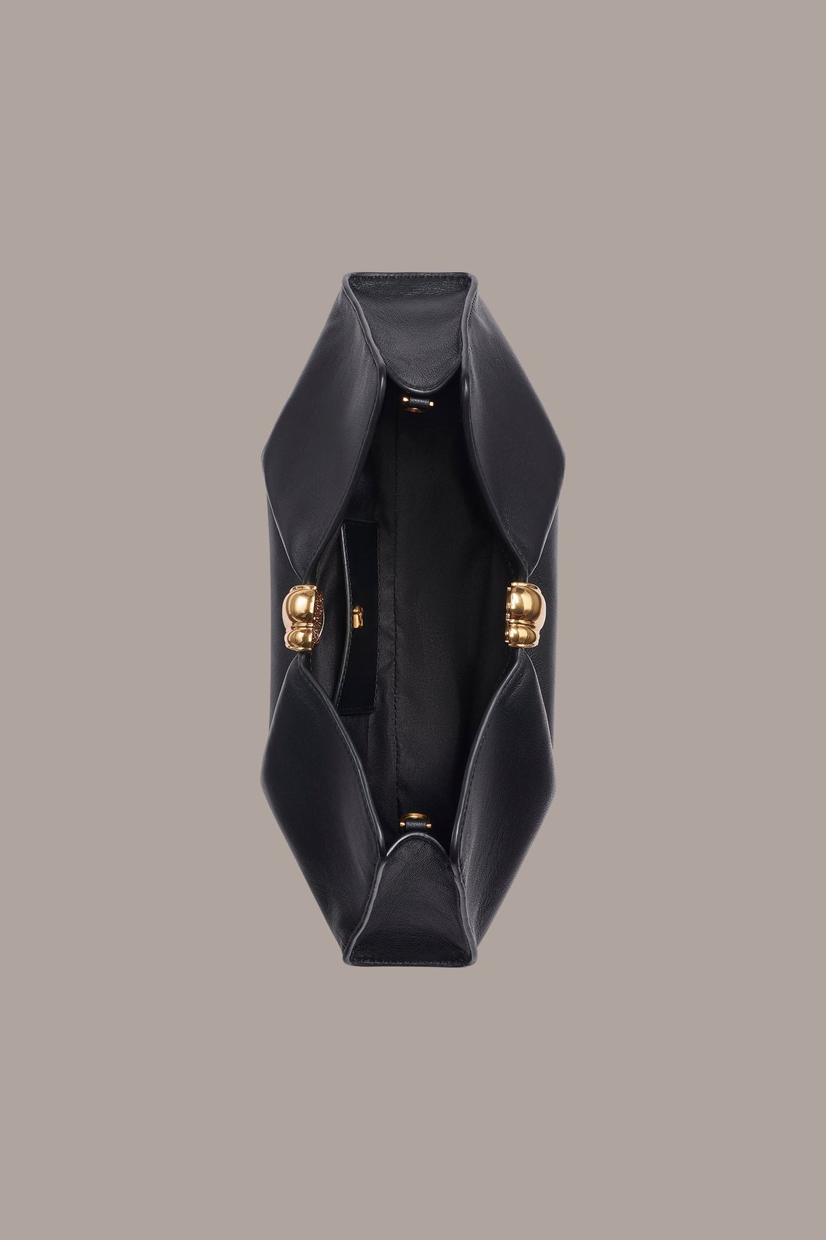 CASHMERE LEATHER CLUTCH