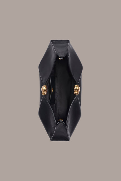 CASHMERE LEATHER CLUTCH