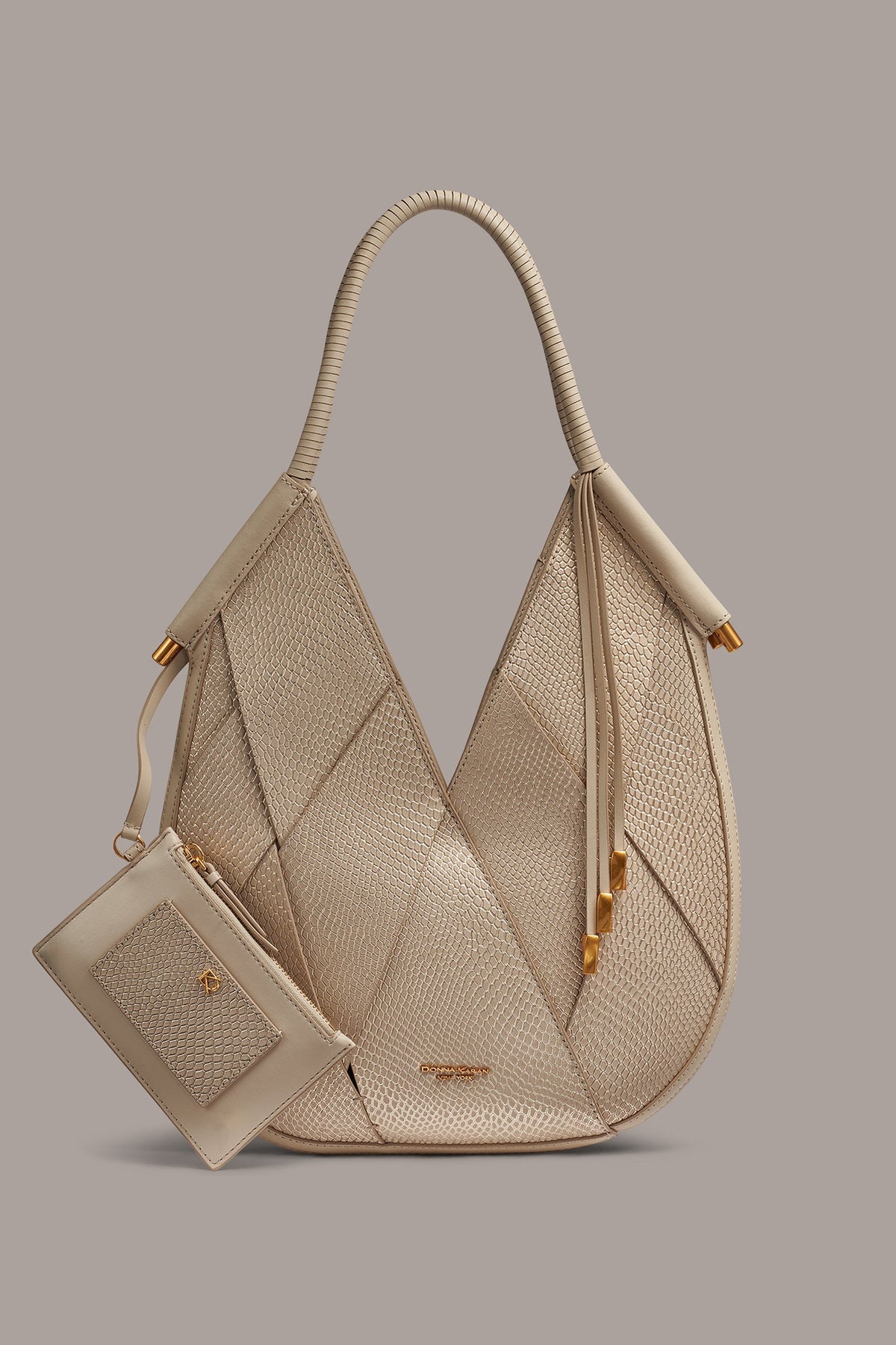 BALDWIN WOVEN LEATHER MINI SHOULDER BAG