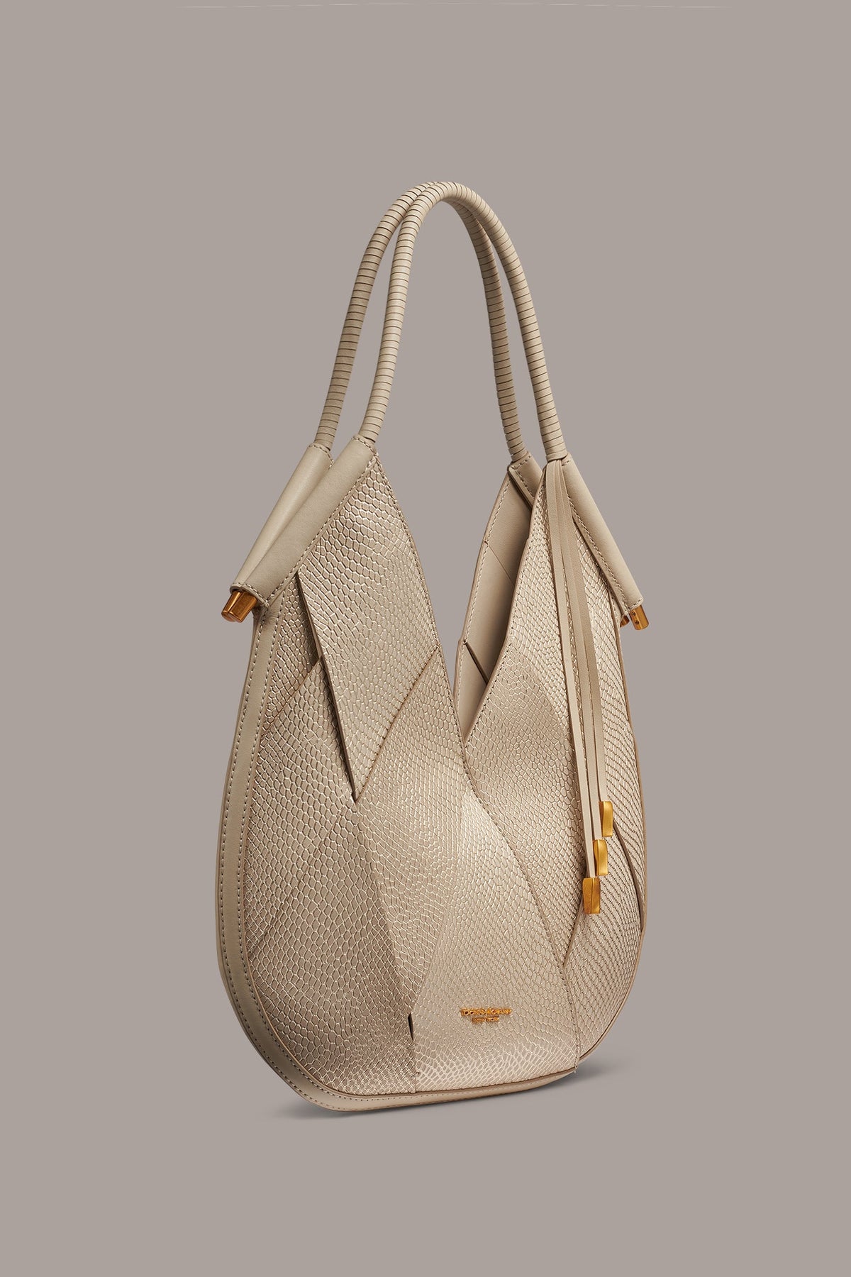 BALDWIN WOVEN LEATHER MINI SHOULDER BAG
