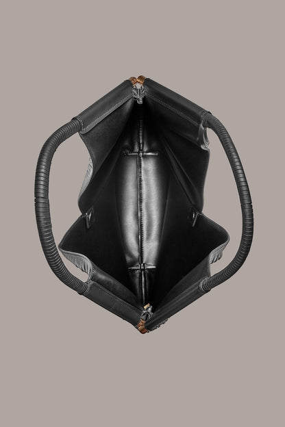 BALDWIN LARGE LASER-CUT SHOULDER BAG