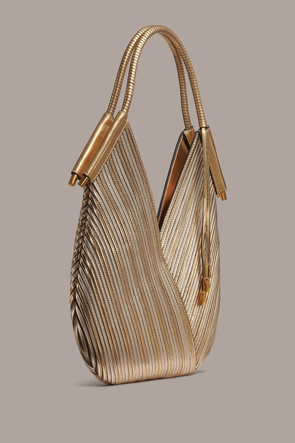 BALDWIN MINI METALLIC SHOULDER BAG