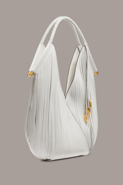 BALDWIN LARGE LASER-CUT SHOULDER BAG
