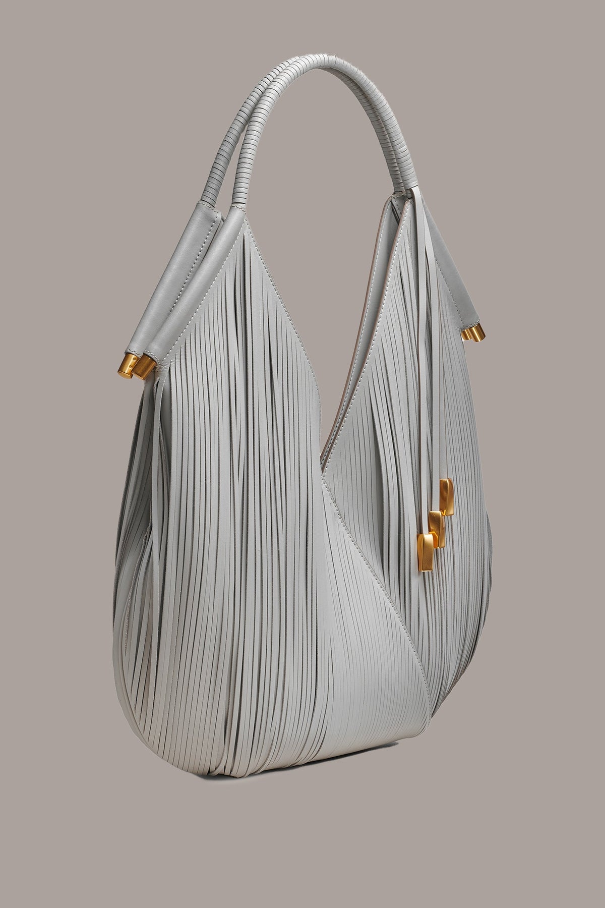 BALDWIN LARGE LASER-CUT SHOULDER BAG