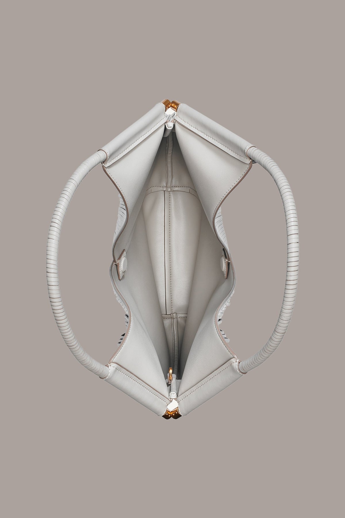 BALDWIN LARGE LASER-CUT SHOULDER BAG