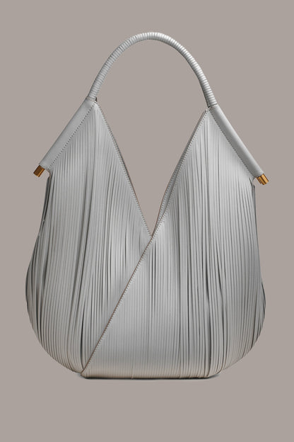 BALDWIN LARGE LASER-CUT SHOULDER BAG