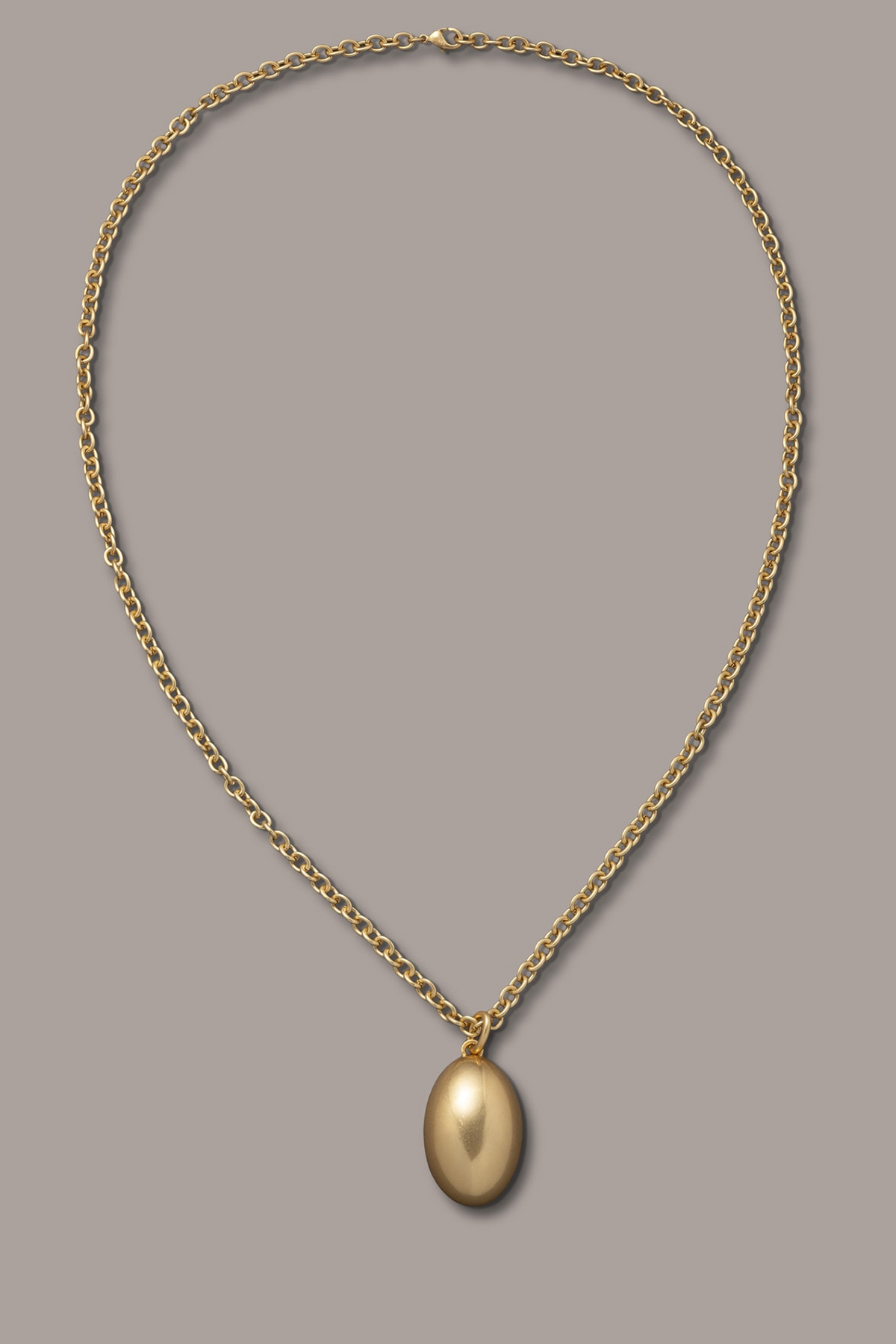 LONG PEBBLE PENDANT NECKLACE