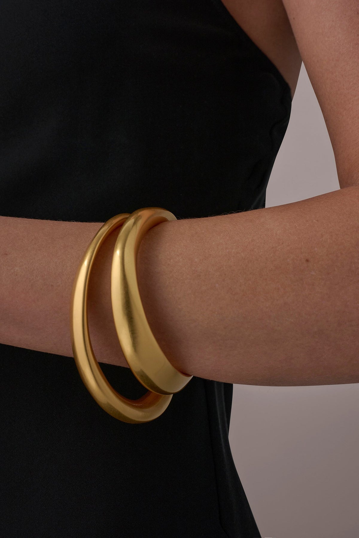 ORGANIC MOLTEN BANGLE BRACELETS