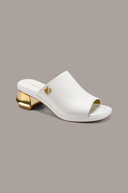 TINLEY LEATHER MULE SANDAL
