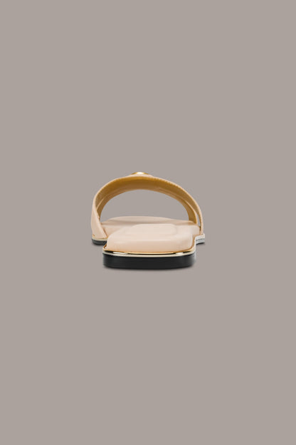 HALO SQUARE-TOE SLIDE SANDAL