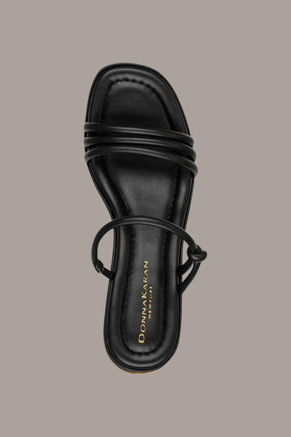 TAFETA MULE SANDAL
