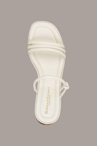 TAFETA MULE SANDAL